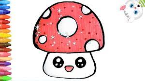 Ayo deh, ayah bunda download semua dan cetak untuk. Cara Menggambar Jamur How To A Draw Mushroom Cara Menggambar Dan Mewarnai Tv Anak Youtube