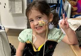 Brave Evie, 4, needs new heart for Valentine's after nearly a year