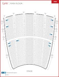 lyric opera seating charts