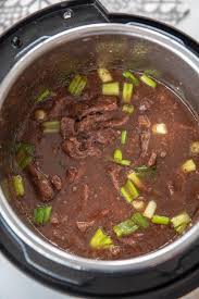 Dec 07, 2019 · 3) set instant pot to saute function then add half of the butter/garlic mix in the inner pot of the instant pot. Instant Pot Mongolian Beef Garnished Plate