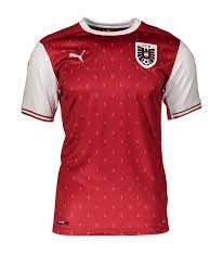 Juli 2021 in zehn europäischen städten und einer asiatischen stadt (baku) statt. Puma Osterreich Authentic Trikot Home Em 2020 F01 Fan Shop Replica