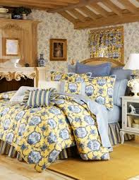 This post is sponsored by better homes & gardens at walmart. Modern Bedroom Decorating Ideas In Provencal Style Blue Yellow Bedrooms Blue And Yellow Bedding Modern Bedroom Decor