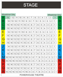 Seating Plan Powerhouse Theatre