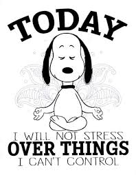 I Won T Stress Over Things I Can T Change Snoopy Quotes Peanuts Quotes Snoopy Funny