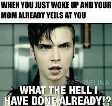 Lol That S E Every Morning Getting Yelled At For Nothing And Just Got Up Black Veil Brides Black Veil Brides Andy Black Veil