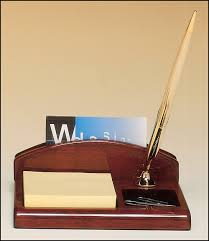 If you need a business card holder for your desk, you can't go wrong with the rolodex mesh business card holder. Desk Accessories Rosewood Stained Piano Finish Desk Organizer With Business Card Holder Pen And Post It Note Pad Included Custom Engraving
