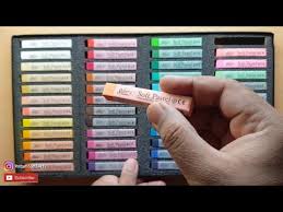 Softpastels of 36 shades softpastels have intense brilliant shades giving de. Mungyo Gallery Artists Soft Pastels 48 Colors Unboxing And Review Youtube