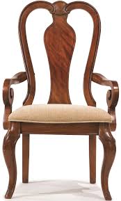 This dining room chair cover tutorial took some trial and error. Legacy Classic Evolution 9180 141 Kd Queen Anne Arm Chair With Upholstered Seat Efo Furniture Outlet Dining Arm Chairs