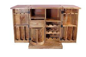 weinschrank minibar neu barschrank landhaus stil rustikal innovativ aufklappbar in mobel wohnen kochen geniessen bar wei weinschrank barschrank rustikal