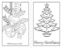 Then print your christmas cards and get to work! Printable Christmas Tree Card To Color In Page For Kids Free Kids Coloring Pages Printable