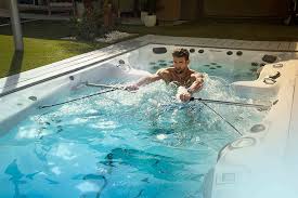 Master spas' tub pricing starts around $4,000. Why Invest In A Michael Phelps Signature Swim Spa Hot Tubs Austin Paradise Spas Outdoors Living Hot Tub Store Swim Spas Patio Furniture And More