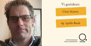 Gratulerer til Chris W.