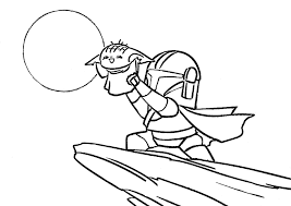 It is a member of the alien family as yoda, a popular character from the star wars movies. Baby Yoda To The Universe Coloring Pages Baby Yoda Coloring Pages Coloring Pages For Kids And Adults