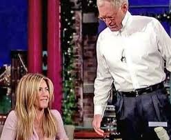 David Letterman's question that left Jennifer Aniston very uncomfortable...  See more