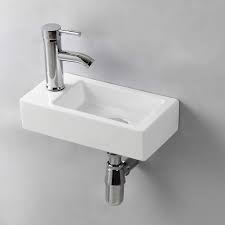 gimify small cloakroom basin sink wall