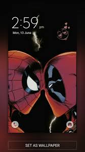 Lock Screen Deadpool Wallpapers Of Marvel 675x1200 Wallpaper Teahub Io The great collection of deadpool and spider man wallpapers for desktop, laptop and mobiles. lock screen deadpool wallpapers of