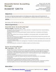 Advanced computer skills on ms office post this accounting manager job description job ad to 18+ free job boards with one submission. Senior Accounting Manager Resume Samples Qwikresume