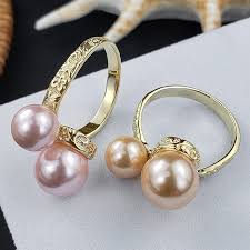 15mm plumeria flower hawaiian hamilton gold ring with cubic zirconia anelasjewerly 5 out of 5 stars (7,154) sale price $20.00 $ 20.00 $ 25.00. Twisted 2 Pearls Ring Jewelry Hawaiian Plumeria Flower Rings Wholesale Buy Rings Jewelry Women Hawaiian Pearl Ring Flower Ring Product On Alibaba Com