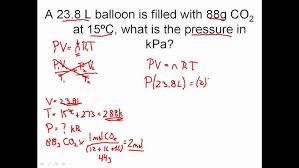 The ideal gas equations of state describe most real gases at low pressure but do not yield reasonable results at higher pressures. Ideal Gas Law Practice Problems How To Solve Ideal Gas Law Problems In Chemistry Youtube