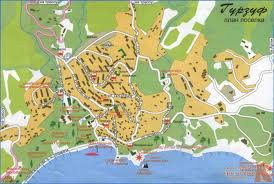 карта украины с областями и городами на русском языке Podrobnaya Karta Goroda Gurzuf Krym Map Character Fictional Characters