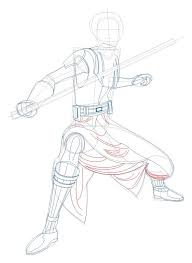 How To Draw Anakin Skywalker From Star Wars The Clone Wars Cartoon Page 2 Of 2 How To Draw Step By Step Drawing Tutorials Star Wars Drawings Star Wars Art Drawings Anakin Skywalker