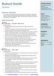 À tout moment, où que vous soyez, sur tous vos appareils. Chemist Resume Samples Qwikresume