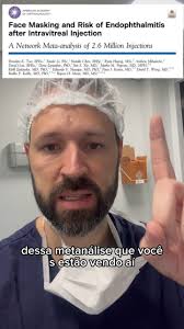 Durante procedimentos oftalmológicos como a injeção intravítrea, o uso  correto de máscara cirúrgica e a redução da fala na sala são medidas  fundamentais para diminuir o risco de endoftalmite, uma ...