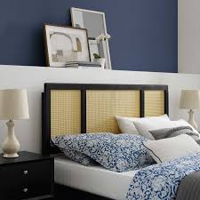 Customize your piece to best fit your style and pick from one of our nine hand painted finishes (see more info below). Delmare Cane Headboard Contemporary Modern Furniture Modway