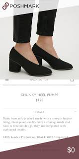 Cos Chunky Heel Pumps Currently For Sale On The Cos