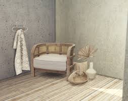 Saxton Chair In 2020 Sims House Sims Sims 4