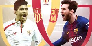 Copa del rey match preview for barcelona v sevilla on 3 march 2021, includes latest club news, team head to head form, as well as last five matches. Barcelona Vs Sevilla Paralyze Spain They Play For The Final Of The Copa Del Rey 2018 By Simo Issaoui Medium