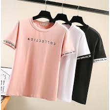 Áo thun / phông nữ. Ao Thun Ná»¯ Han Quá»'c Form Rá»™ng Ap44 Shopee Viá»‡t Nam