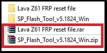 This means we're going to delete the . Lava Z61 Frp Unlock Without Box Lava Z61 Frp File 99media Sector