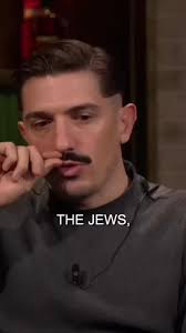 Comedian Andrew Schultz discussing antisemitism, recorded after October 7,  2023.
