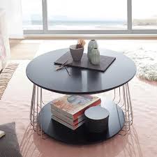 Newfurn Couchtisch Metall Breite 70 Cm Couchtisch Metall Couchtisch Couchtisch Rund