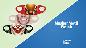 Kasus positif di indonesia dilaporkan telah terjadi penambahan. Masker Motif Wajah Unik Dan Menarik Bahan Scuba