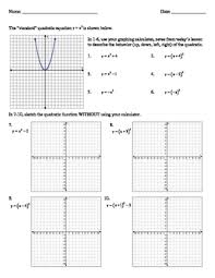 Function table worksheets pattern between differences best math from transformations of functions worksheet , source: Transformations Of Quadratics And Absolute Value Function Worksheet And Key