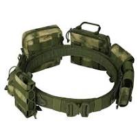 Cinto Tático Militar Yakeda Molle - Camuflado com 8 Bolsos