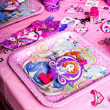 Set of table and 2 chairs. Sofia The First Party Ideas Party City