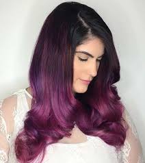 Ombre hair has popularized significantly in recent years. 21 Bold And Trendy Dark Purple Hair Color Ideas Stayglam