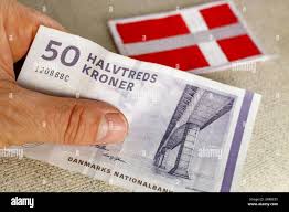 Danish bill kroner hi-res stock photography and images