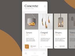 E Commerce Lighting Mobile Web Design Web App Design Web Banner Design