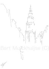 Unieke Tekening Van De Martinitoren Groningen Als Muursticker Door Stickerop Nl Ontwerp Door Bart Mulckhuijse Van Leids In 2020 Muurstickers Groningen Sticker Ontwerp
