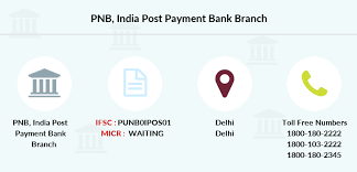 It is used to transfer funds online for neft, imps and rtgs transactions. Pnb India Post Payment Bank Ifsc Code Punb0ipos01