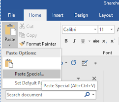 How To Insert Excel Table Into Word To Show Tabular Data Excel Words Insert