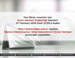 Bu süreyi net olarak belirleyecek olan da yine senato olacaktır. Yaz Okulu Anadolu Universitesi Acikogretim Sistemi Facebook