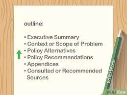 Means policy writing must target multiple audiences with varying perspectives. How To Write A Policy Brief 14 Steps With Pictures Wikihow