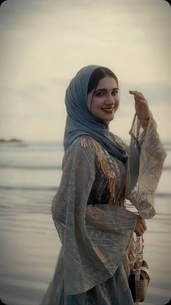 Women’s Soft Pleated Rayon Hijab Scarf – Textured Shawl for Everyday Wear, All Seasons - View 2