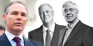 Follow the Money: Koch Brothers Back Pruitt to Head EPA