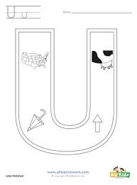 Help the umbrella find the letter u coloring page. Letter U Coloring Page All Kids Network